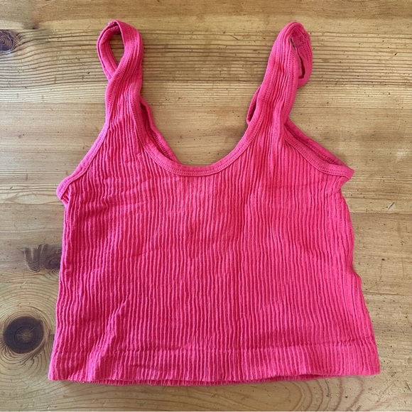 Out from under Drew seamless ribbed bra crop tank top - Picture 2 of 4